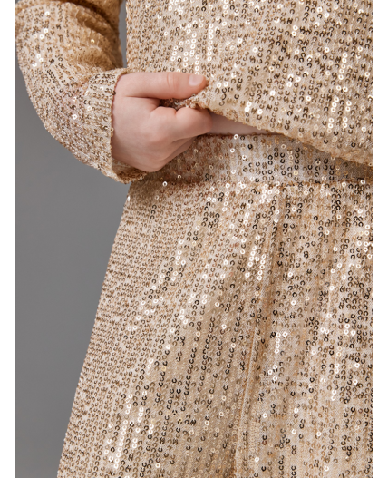 Брюки детские для девочек Neser_pn светло-золотой