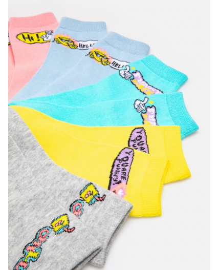 Носки детские в наборе из 5 пар Nikaragua цвет в ассортименте