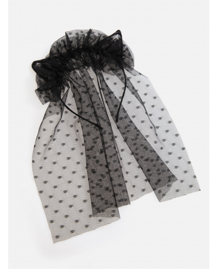 Ободок для волос детский Nona черный