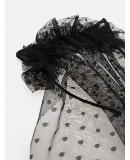 Ободок для волос детский Nona черный