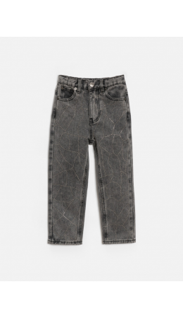 Брюки джинсовые детские для девочек Olan1 серый