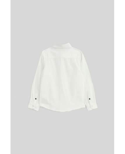 Сорочка верхняя детская для мальчиков Oliver белый