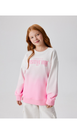 Джемпер детский для девочек Ozero розовый