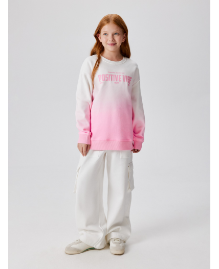 Джемпер детский для девочек Ozero розовый