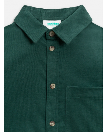 Сорочка верхняя детская для мальчиков Patrik сине-зеленый