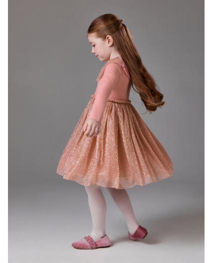 Платье детское для девочек Pers розовый