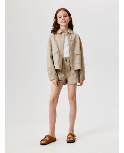 Куртка детская для девочек Pollux_jk бежевый