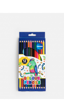 Карандаши цветные 12 цветов Ptich разноцветный