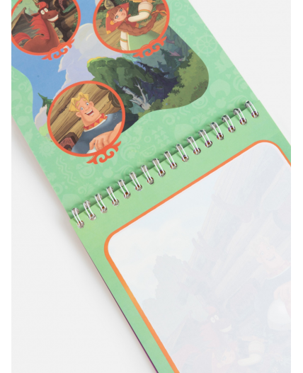 Многоразовая водная раскраска с маркером Raskraska разноцветный