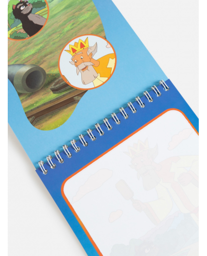 Многоразовая водная раскраска с маркером Raskraska разноцветный