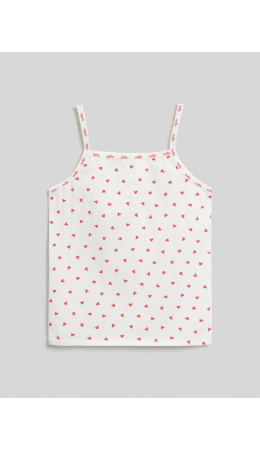 Майка детская для девочек Renee белый