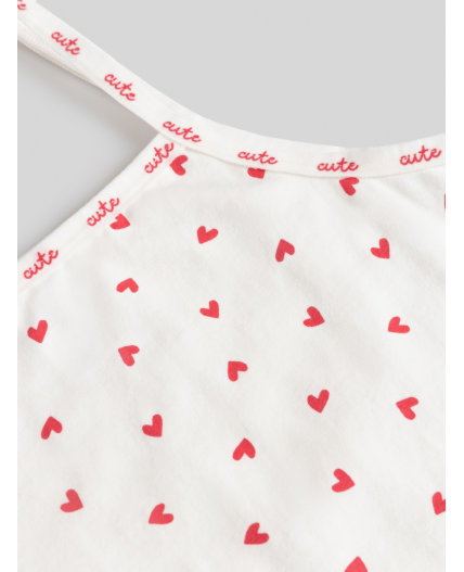 Майка детская для девочек Renee белый