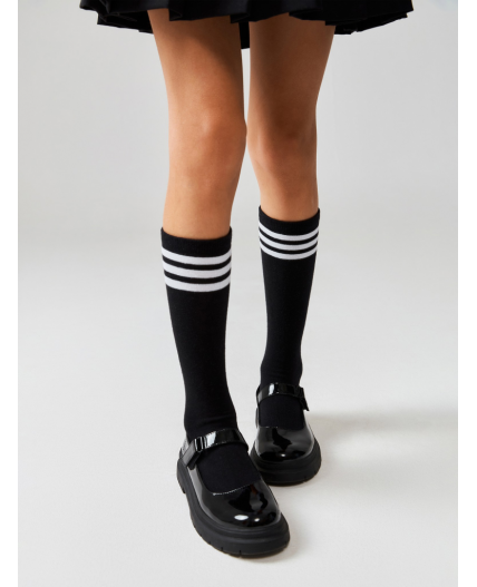 Получулки детские для девочек Rossa черный