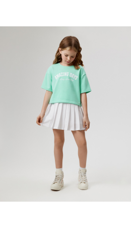 Юбка детская для девочек Route2 белый