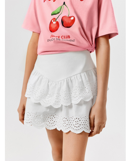 Юбка детская для девочек Salar_sk белый