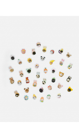 Декоративные детские наклейки Samse цветной