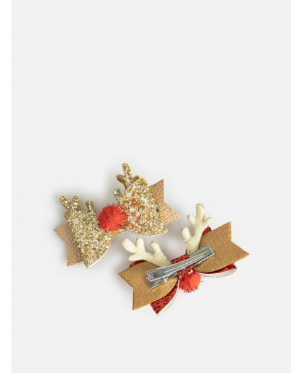 Набор из 2 заколок для волос дет. Sansom разноцветный