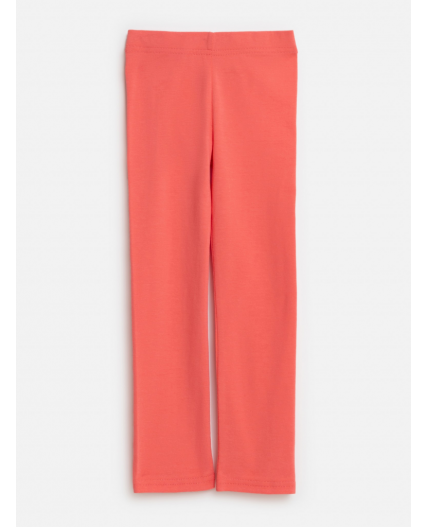 Брюки детские для девочек (лосины) Selvin коралловый