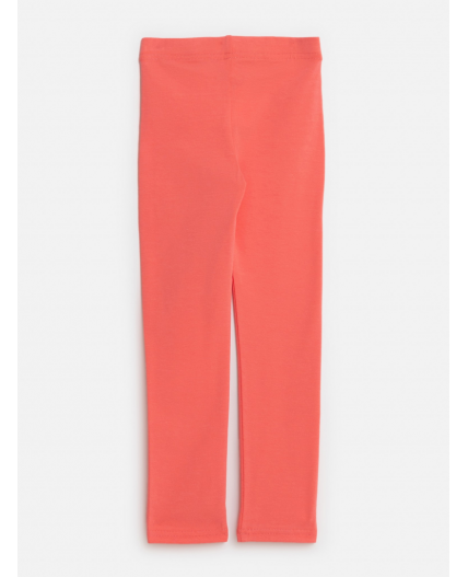 Брюки детские для девочек (лосины) Selvin коралловый