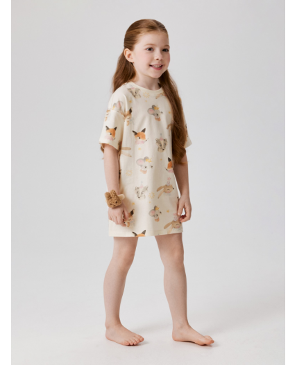 Ночная сорочка детская для девочек Siguela белый