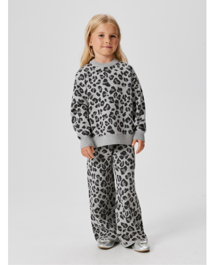 Джемпер детский для девочек Simona серый