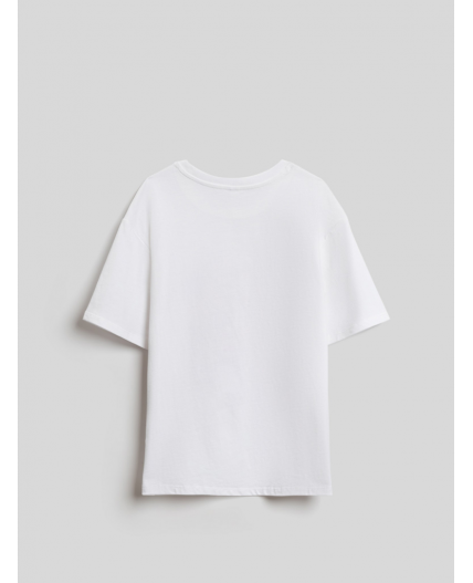 Футболка детская для девочек Sitar белый
