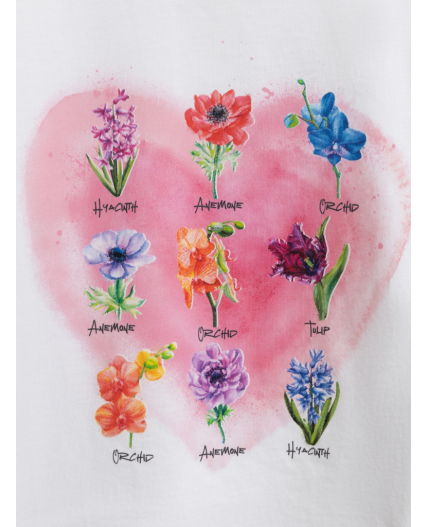 Футболка детская для девочек Sitar белый