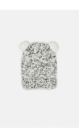 Шапка детская для девочек Sneg серый