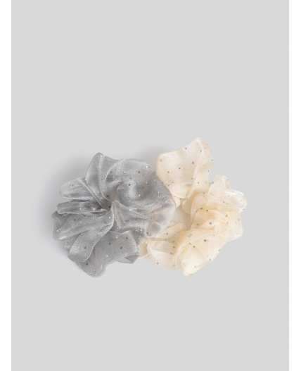 Набор из 2 резинок для волос дет. Sparkon разноцветный