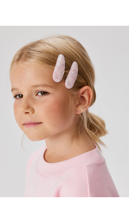 Набор из 10 заколок для волос дет. Spragy разноцветный