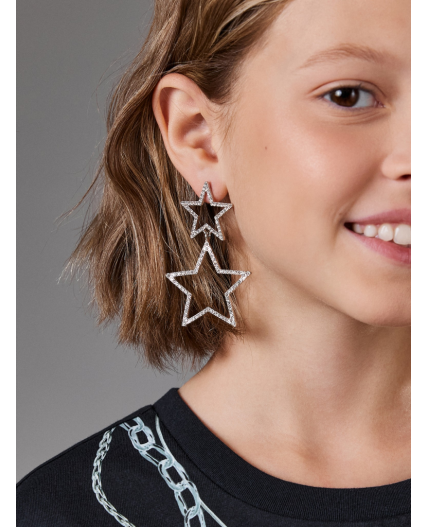 Серьги детские Starrs серебристый
