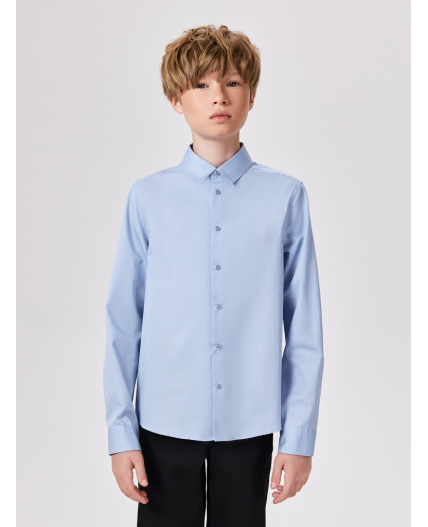 Сорочка верхняя детская для мальчиков Stoum голубой