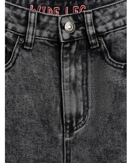 Брюки джинсовые детские для девочек Surya серый