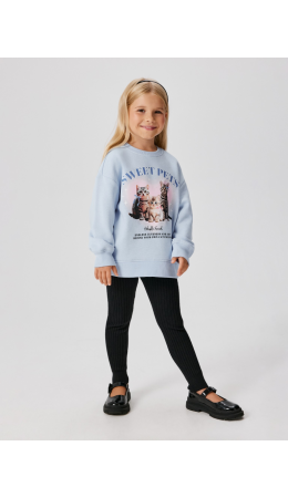 Брюки детские для девочек (лосины) Suzana pt черный