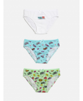 Трусы детские для девочек в наборе из 3шт Taranaki цвет в ассортименте