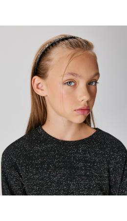 Ободок детский Teat черный