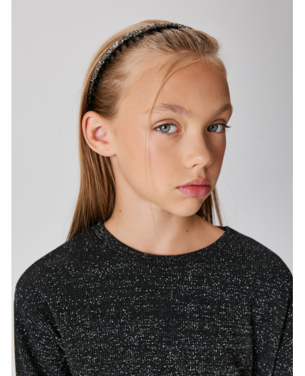 Ободок детский Teat черный