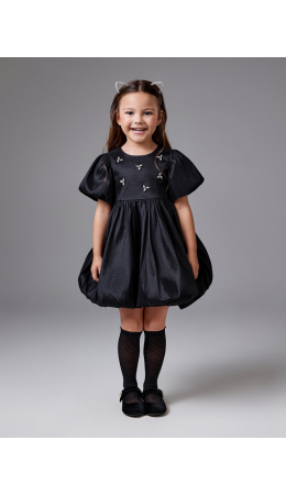 Платье детское для девочек Teya черный