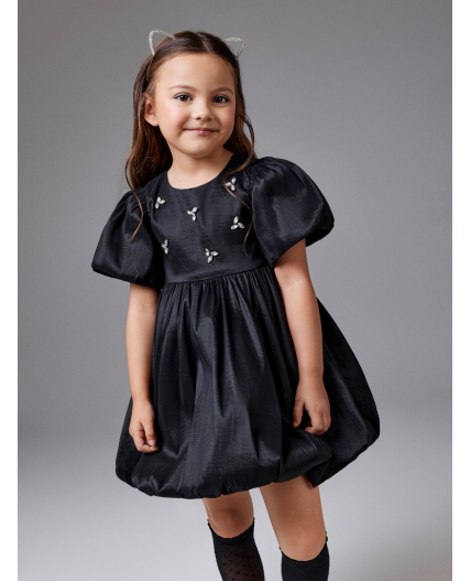 Платье детское для девочек Teya черный