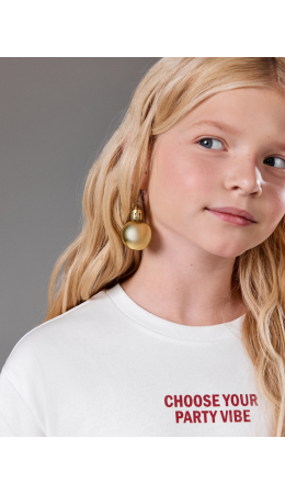 Набор из 2 пар серег дет. Timi разноцветный