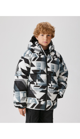 Куртка детская для мальчиков Tsolern черно-белый