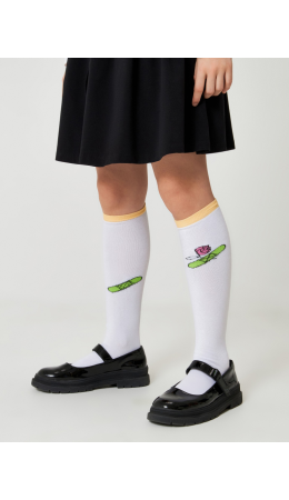 Получулки детские для девочек Uvilda белый