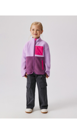 Куртка детская для девочек Vanda фиолетовый