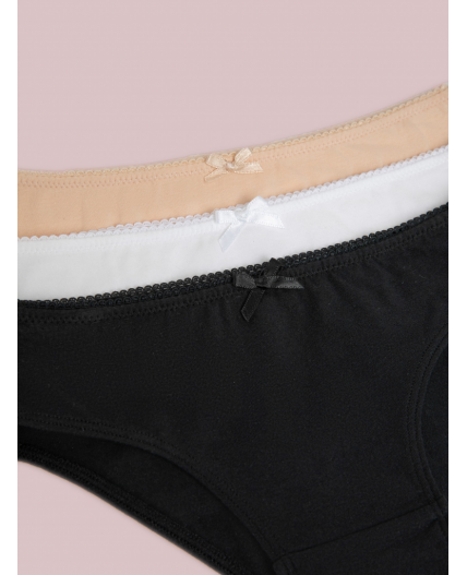 Трусы детские для девочек в наборе из 3шт Vanessa ассорти 2