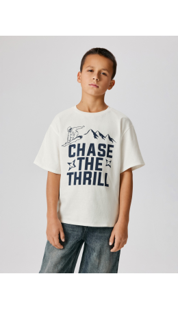 Футболка детская для мальчиков Vedder белый