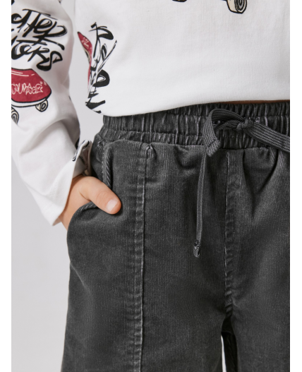 Брюки на подкладке детские для мальчиков Vetlug темно-серый