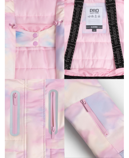 Куртка детская для девочек Vivi светло-розовый