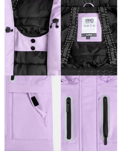 Куртка детская для девочек Vivi сиреневый