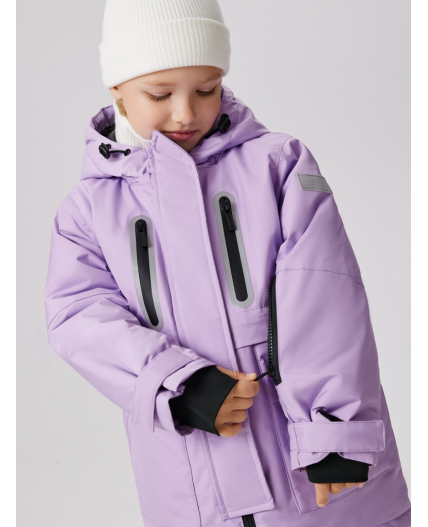 Куртка детская для девочек Vivi сиреневый