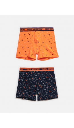 Трусы детские для мальчиков в наборе из 2 шт. Woody цвет в ассортименте